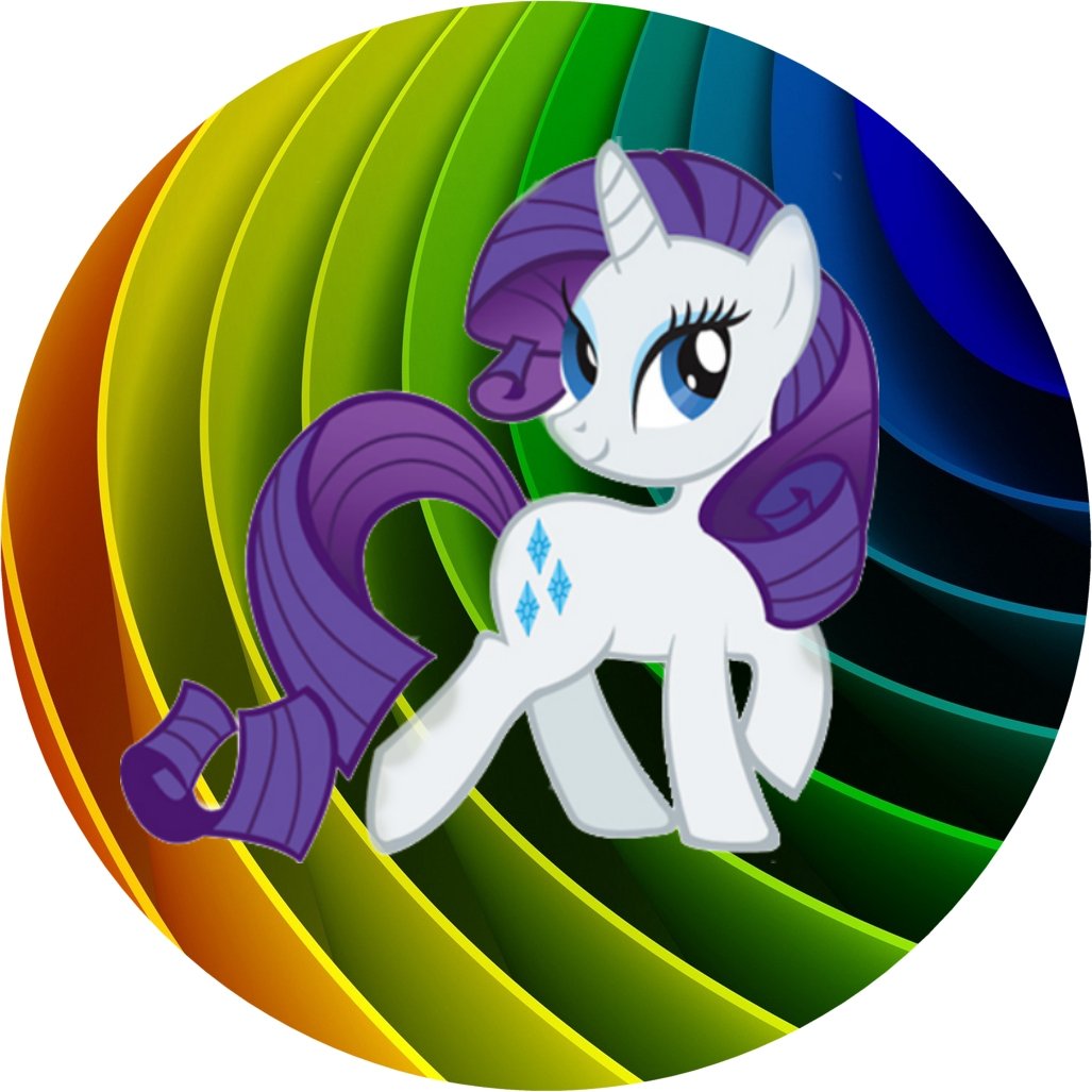 Imagine Comestibilă - Little pony