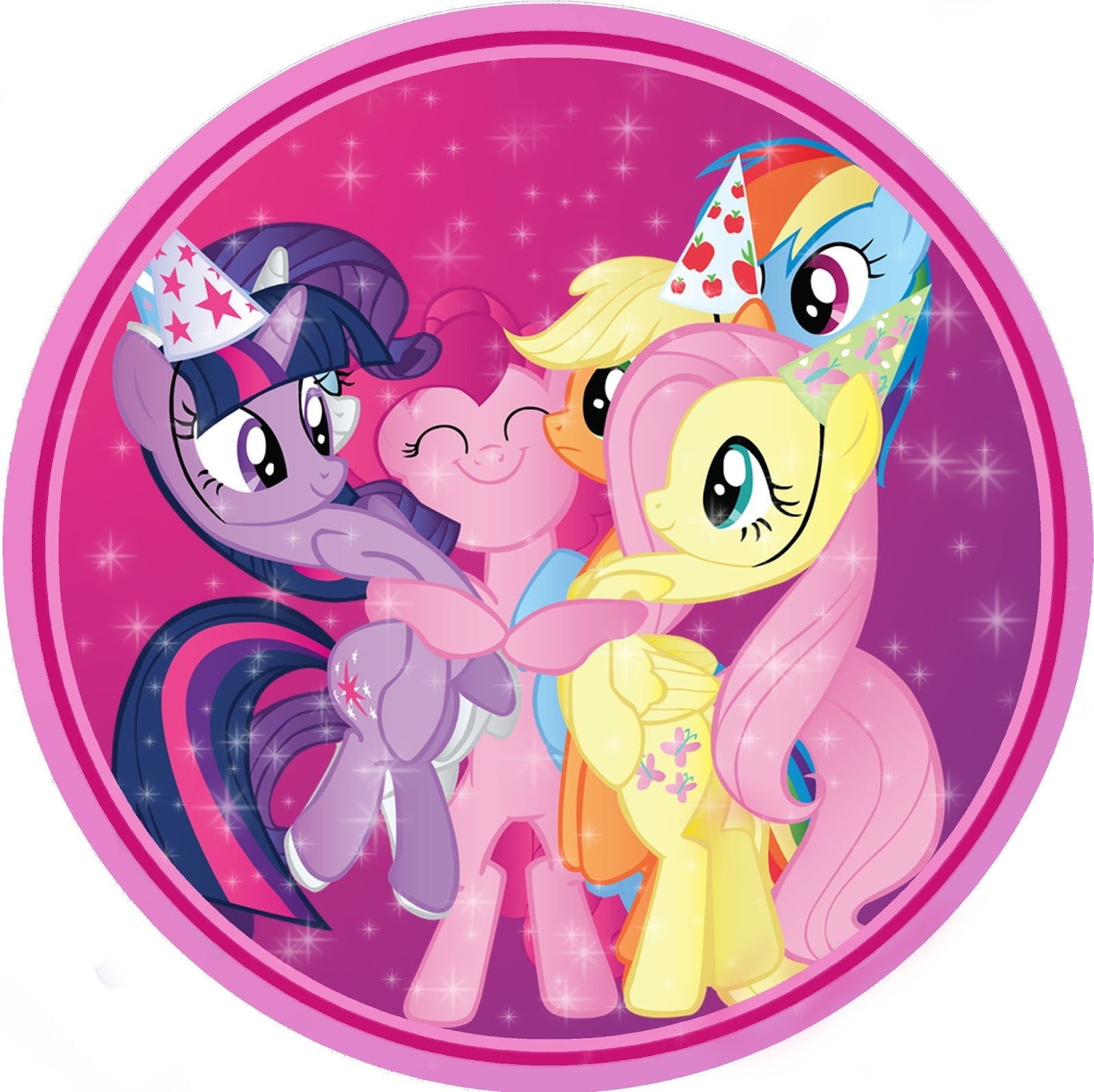 Imagine Comestibilă - Little pony