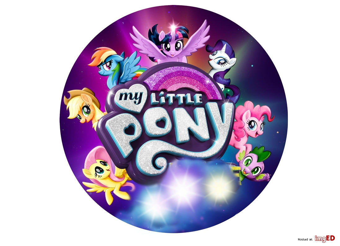 Imagine Comestibilă - Little pony