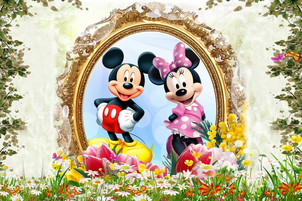 Imagine Comestibilă - Minnie& Mickey