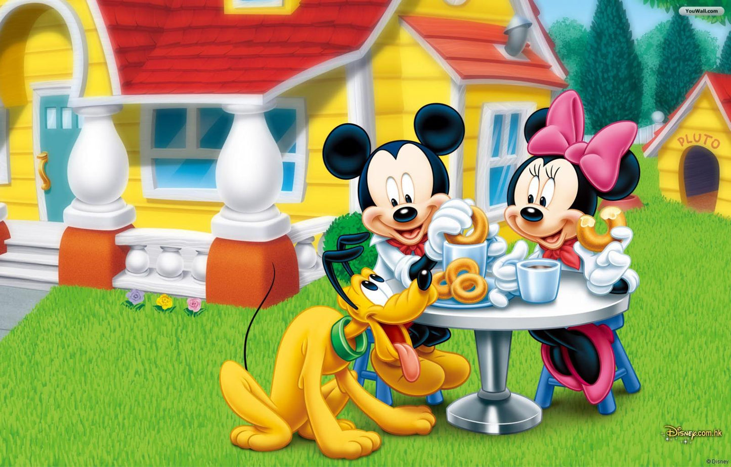 Imagine Comestibilă - Minnie& Mickey