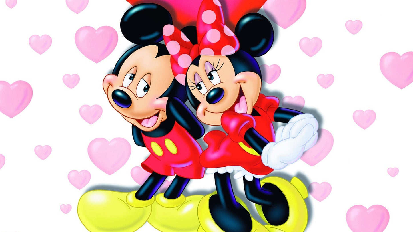 Imagine Comestibilă - Minnie& Mickey