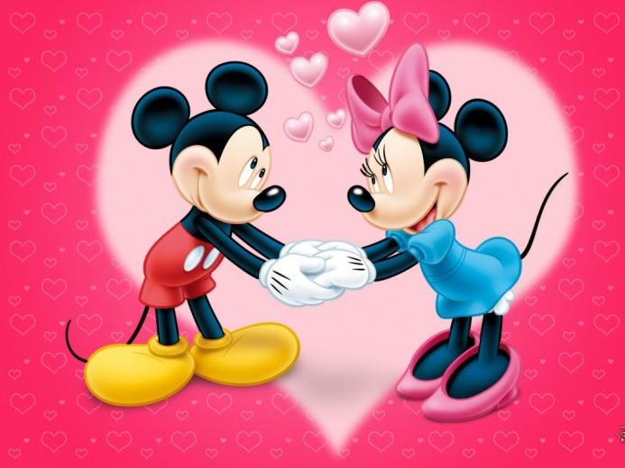 Imagine Comestibilă - Minnie& Mickey
