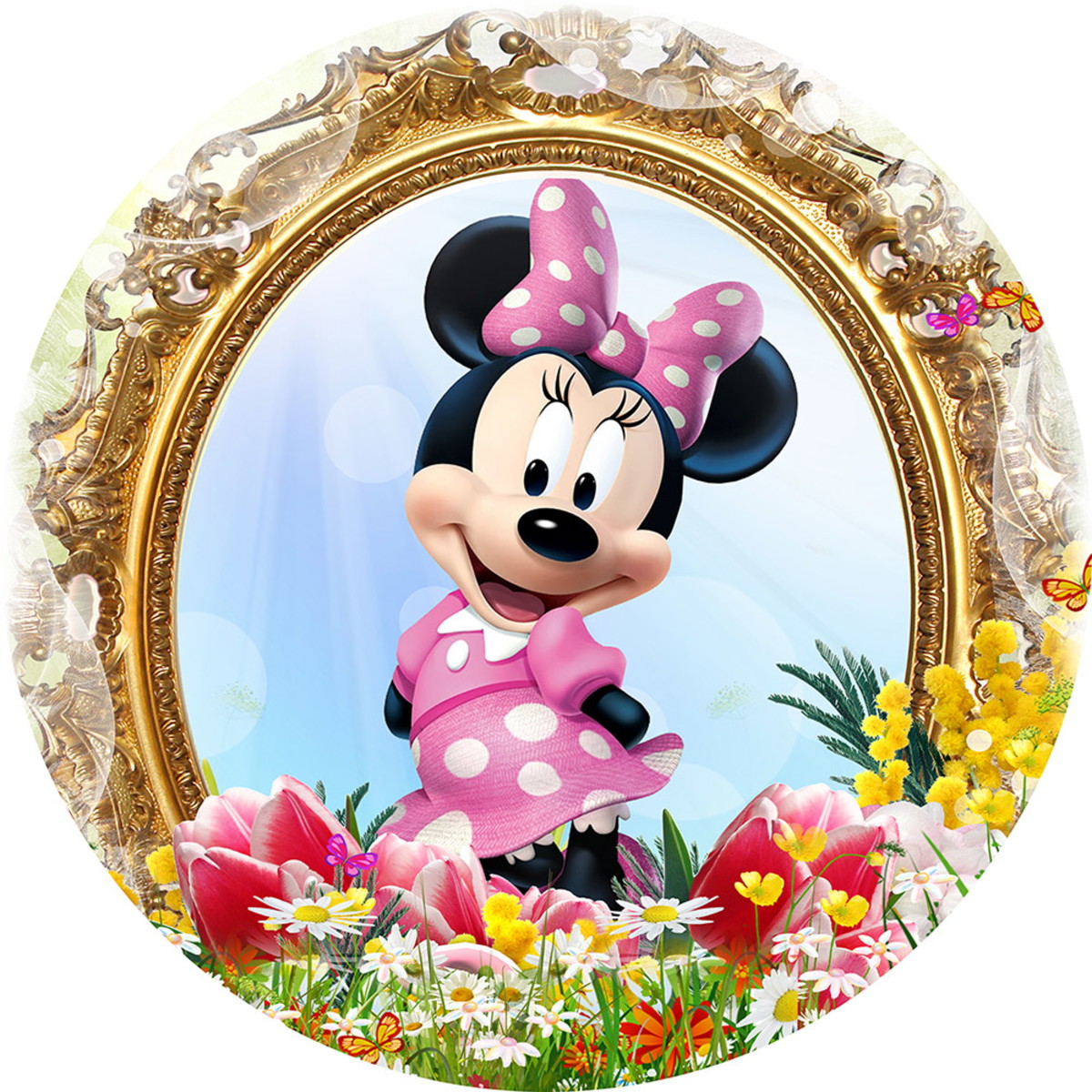Imagine Comestibilă - Minnie& Mickey