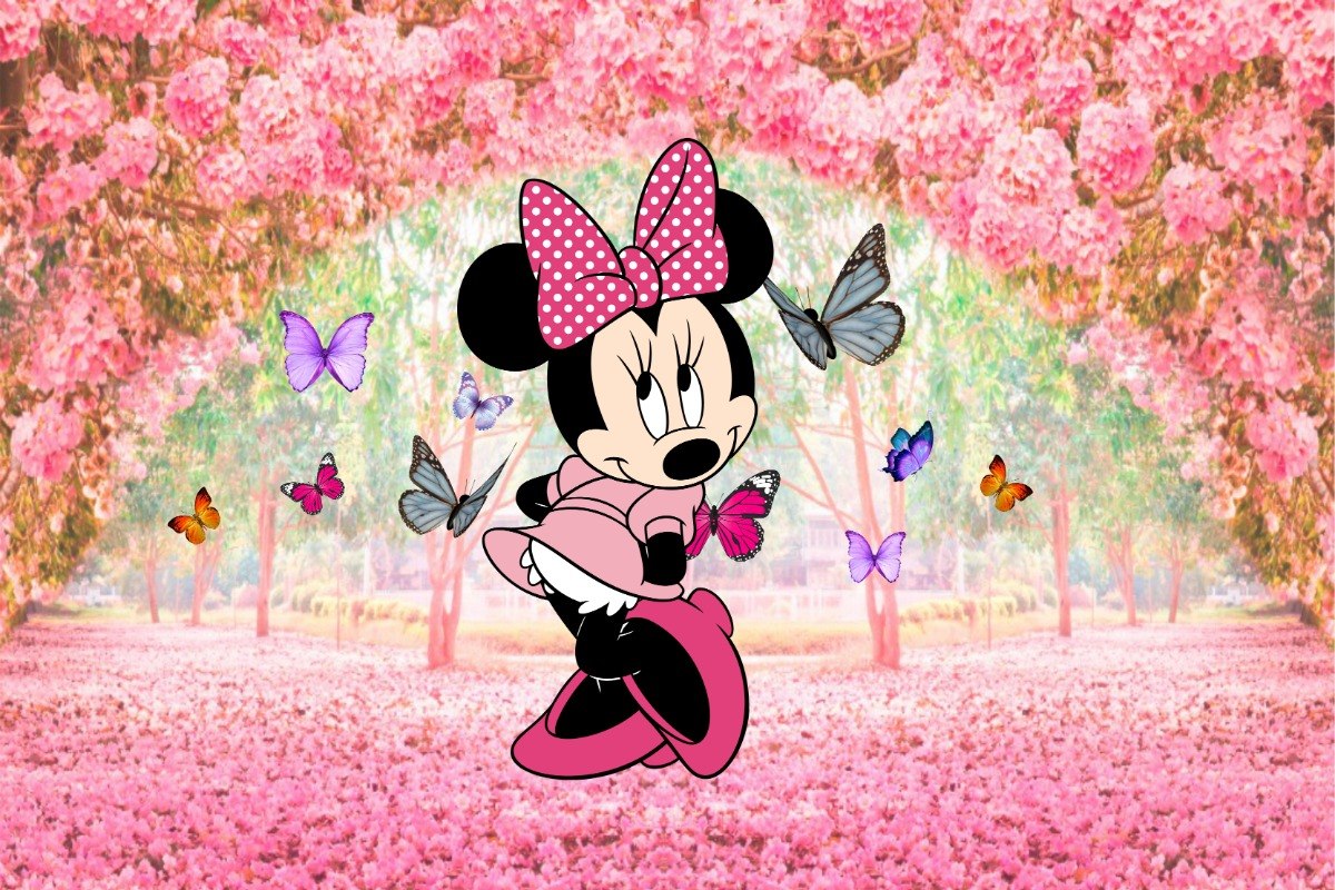 Imagine Comestibilă - Minnie& Mickey