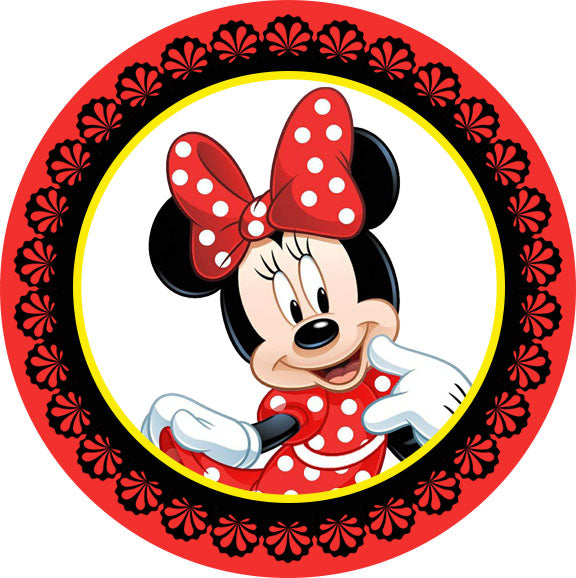 Imagine Comestibilă - Minnie& Mickey