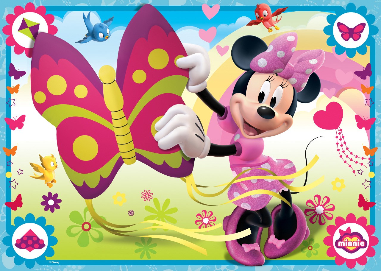Imagine Comestibilă - Minnie& Mickey
