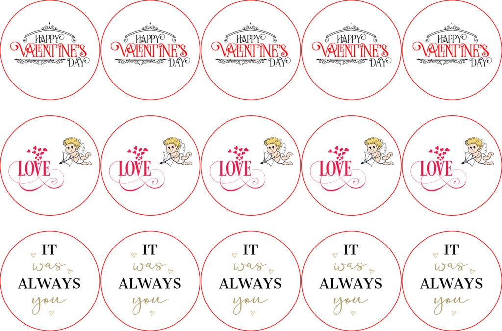 Imagine Comestibilă - Valentine's day
