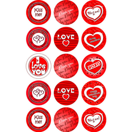 Imagine Comestibilă - Valentine's day