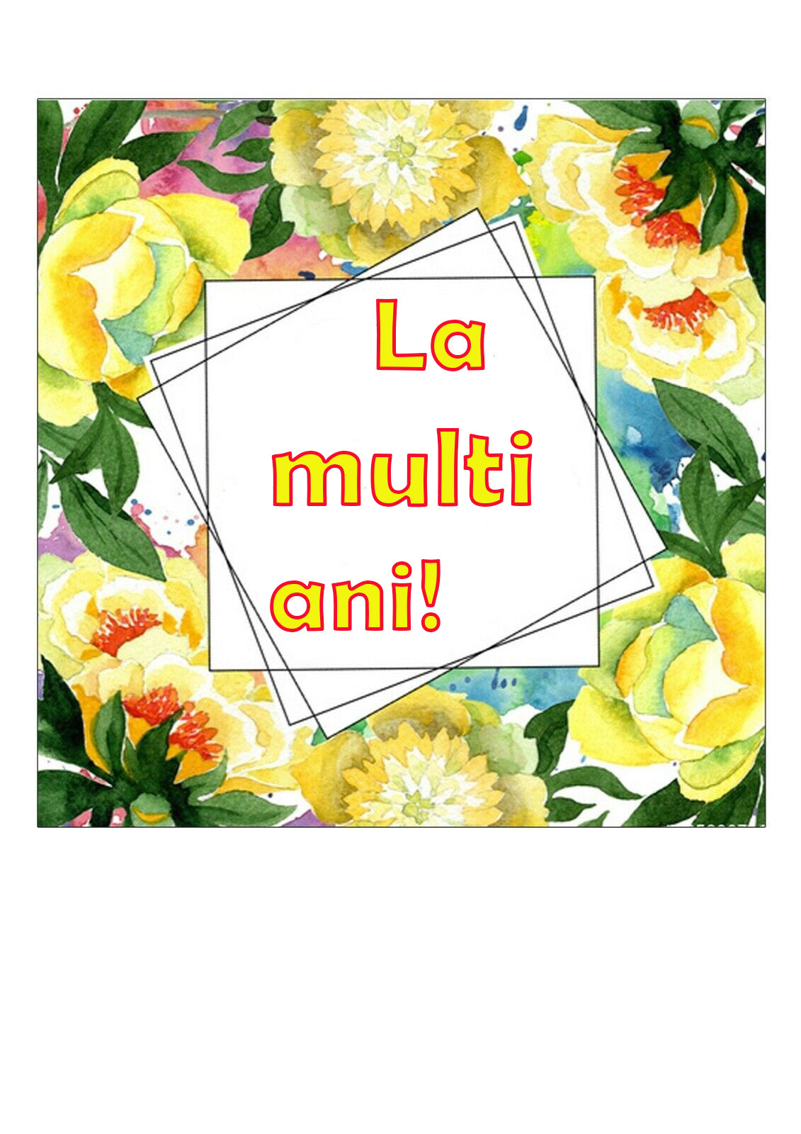 Imagine Comestibilă - flori