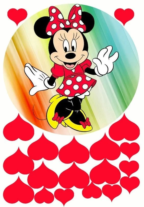 Imagine Comestibilă - Minnie& Mickey