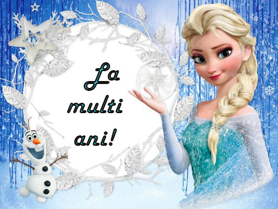 Imagine Comestibilă - Frozen