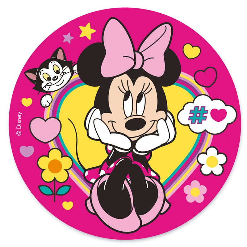 Imagine Comestibilă - Minnie& Mickey