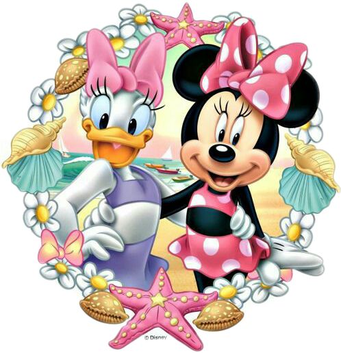Imagine Comestibilă - Minnie& Mickey