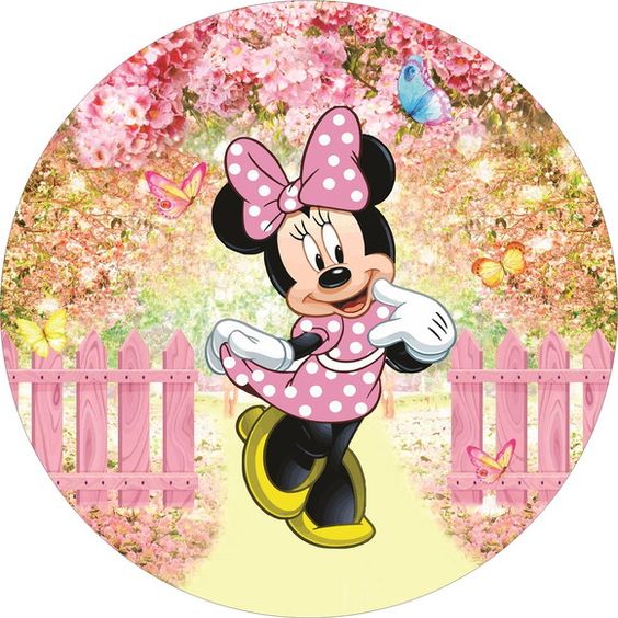 Imagine Comestibilă - Minnie& Mickey