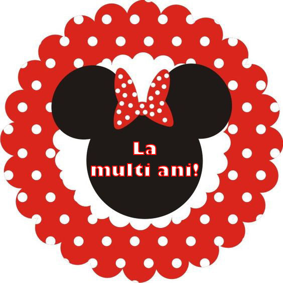 Imagine Comestibilă - Minnie& Mickey