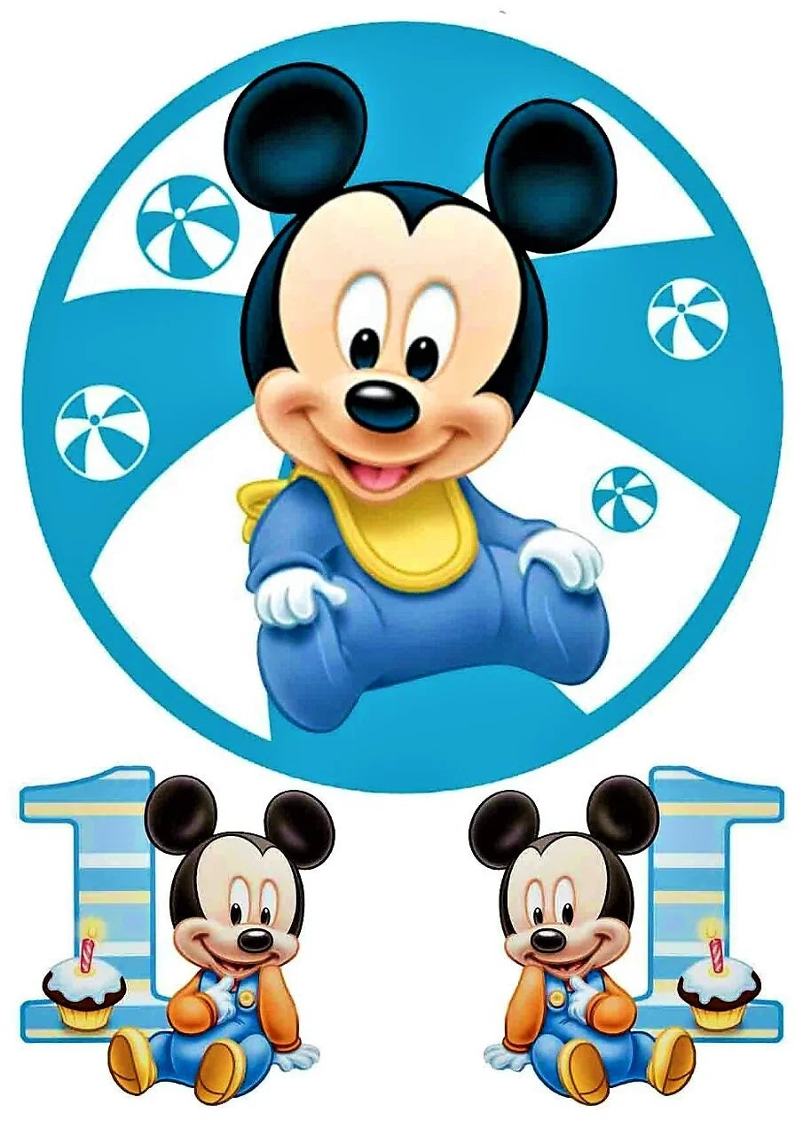 Imagine Comestibilă - Minnie& Mickey