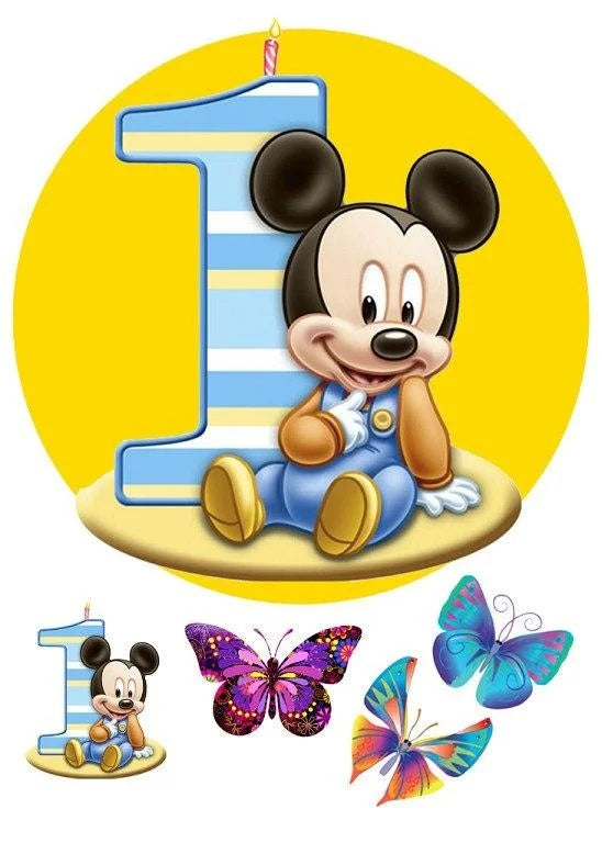 Imagine Comestibilă - Minnie& Mickey