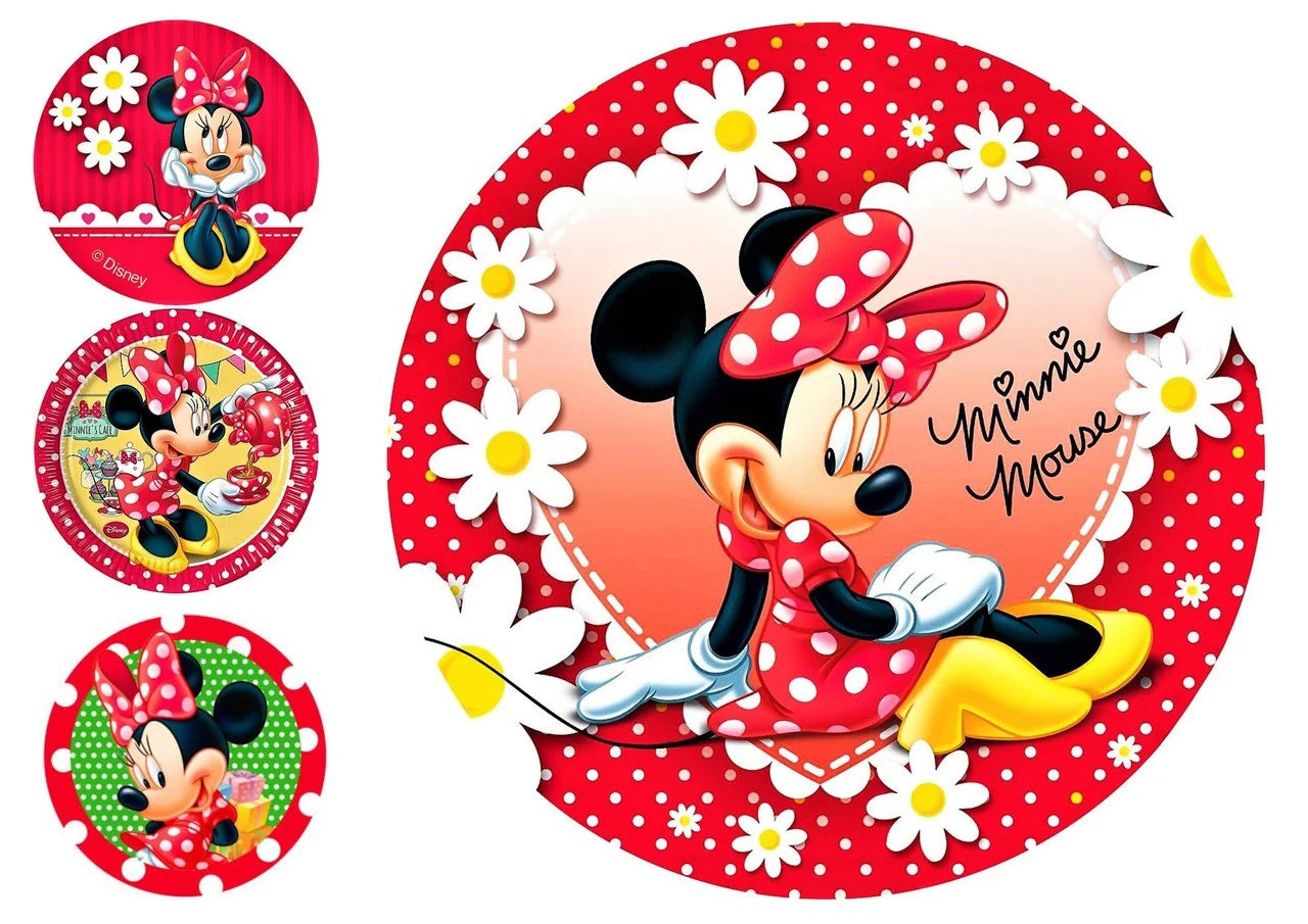 Imagine Comestibilă - Minnie& Mickey