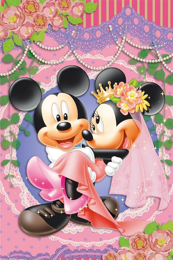 Imagine Comestibilă - Minnie& Mickey