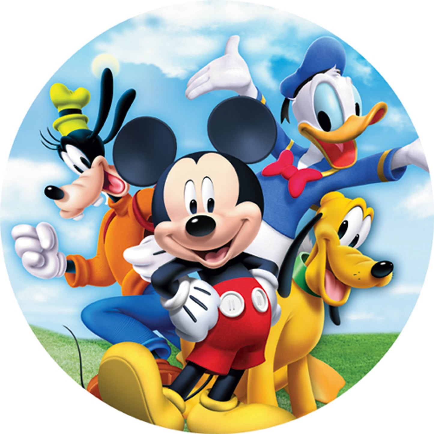 Imagine Comestibilă - Minnie& Mickey