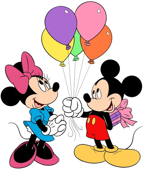 Imagine Comestibilă - Minnie& Mickey