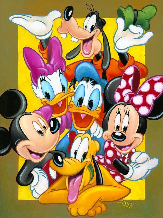 Imagine Comestibilă - Minnie& Mickey