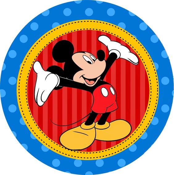 Imagine Comestibilă - Minnie& Mickey
