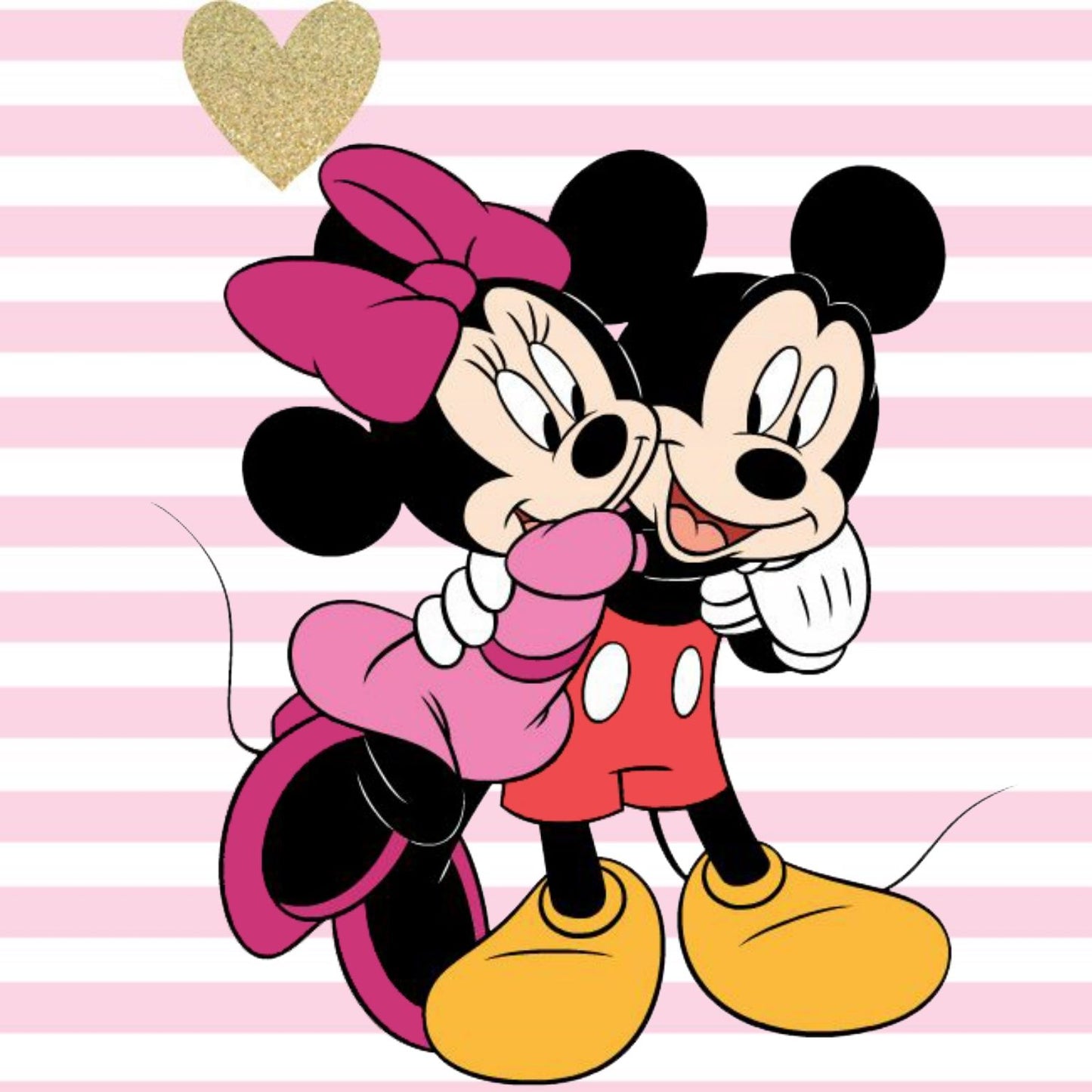 Imagine Comestibilă - Minnie& Mickey
