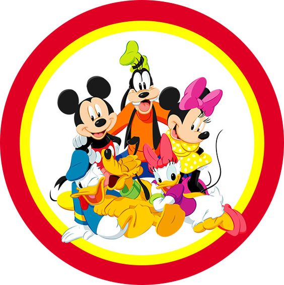 Imagine Comestibilă - Minnie& Mickey