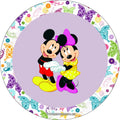 Imagine Comestibilă - Minnie& Mickey