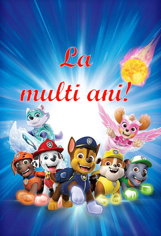 Imagine Comestibilă - patrula catelusilor