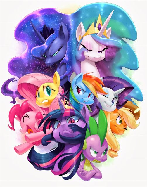 Imagine Comestibilă - Little pony