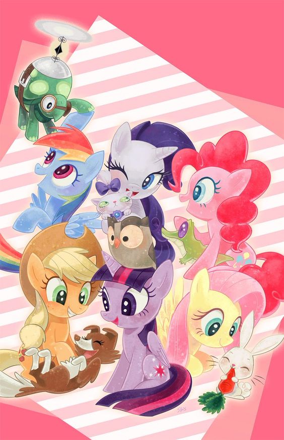 Imagine Comestibilă - Little pony