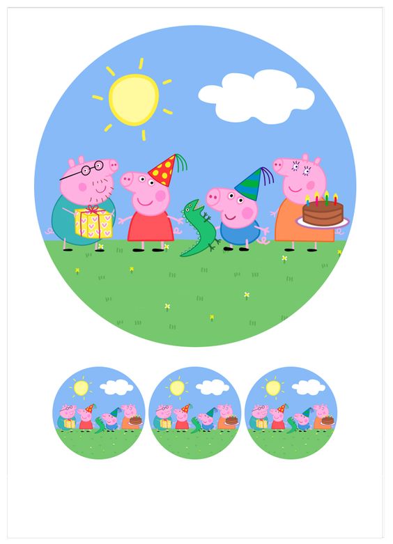 Imagine Comestibilă - Peppa pig