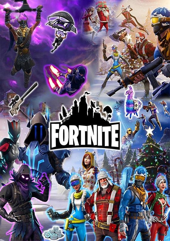 Imagine Comestibilă - Fortnite