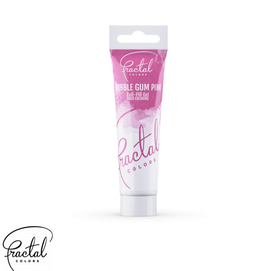 Colorant gel Fractal, Roz buble pink, 30 Gr