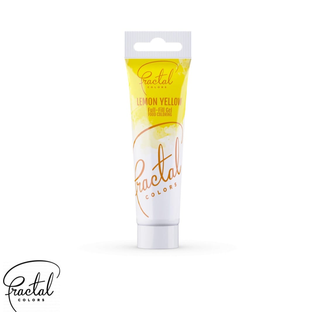 Colorant gel Fractal,Galben Lamaie, 30 Gr