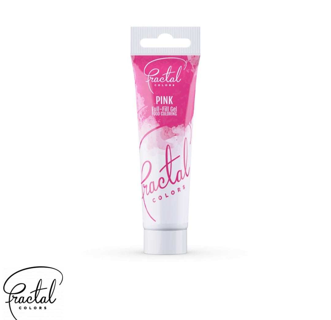 Colorant gel Fractal, Roz, 30 Gr