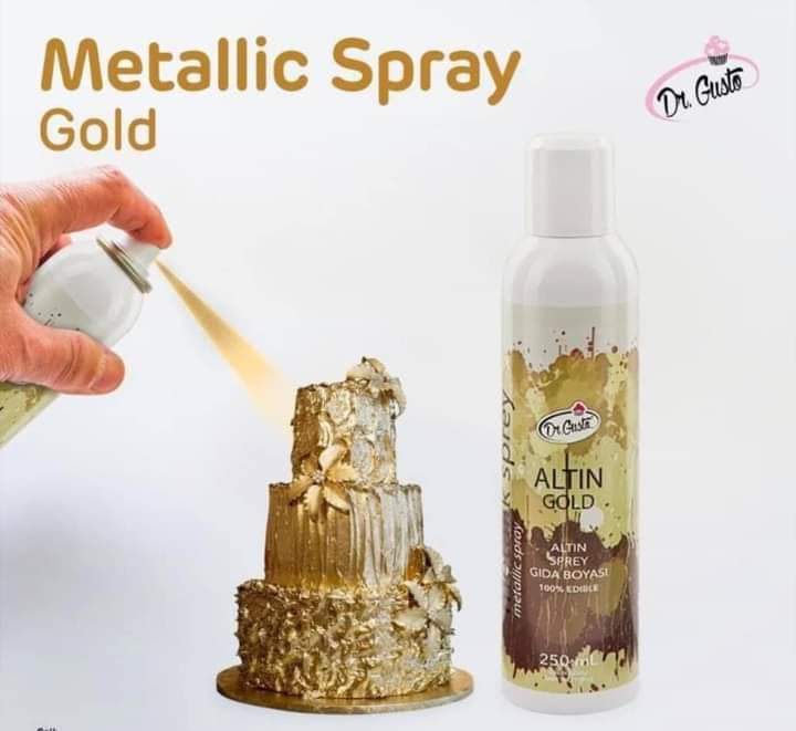 Colorant spray Auriu sidef, 150 ml,Dr Gusto