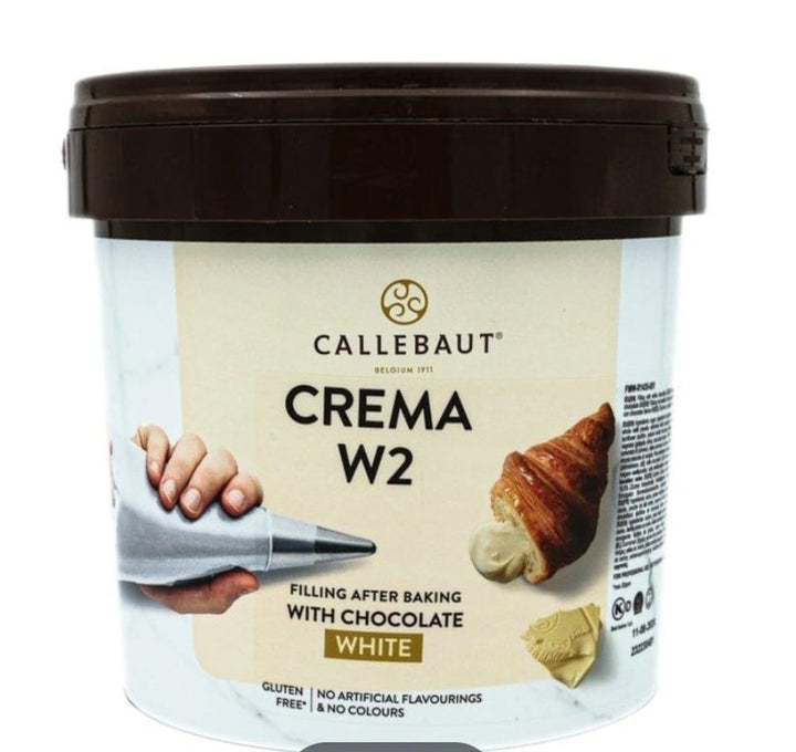 Crema W2, Crema de ciocolata Alba, 5 kg