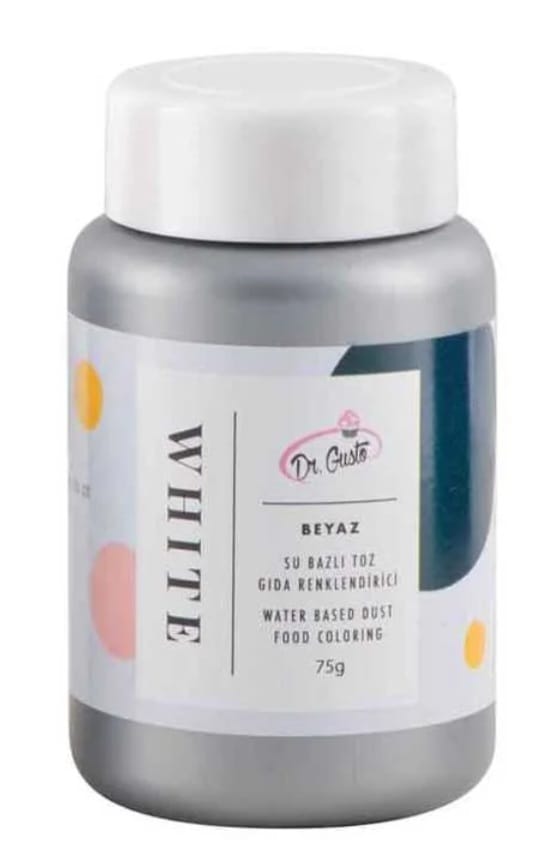 COLORANT ALB,25 gr, liposolubil, pentru ciocolata