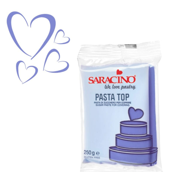 Pasta de zahar, Saracino, Top, 250 gr, Mov Lila