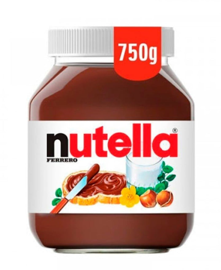 NUTELLA, 750 gr, crema tartinabila alune ciocolata