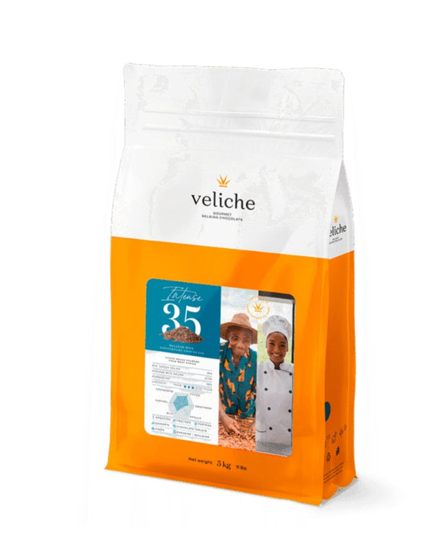 Ciocolata cu lapte 35%, Veliche, 10 kg