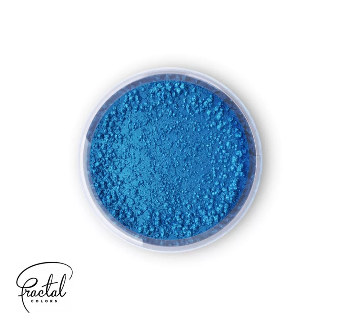 Colorant pudra , Fractal, Albastru azur, 2 gr