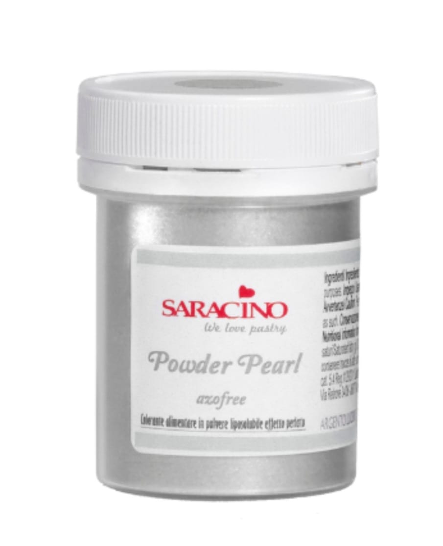 Colorant alimentar Saracino, pudra argintie , 5 gr