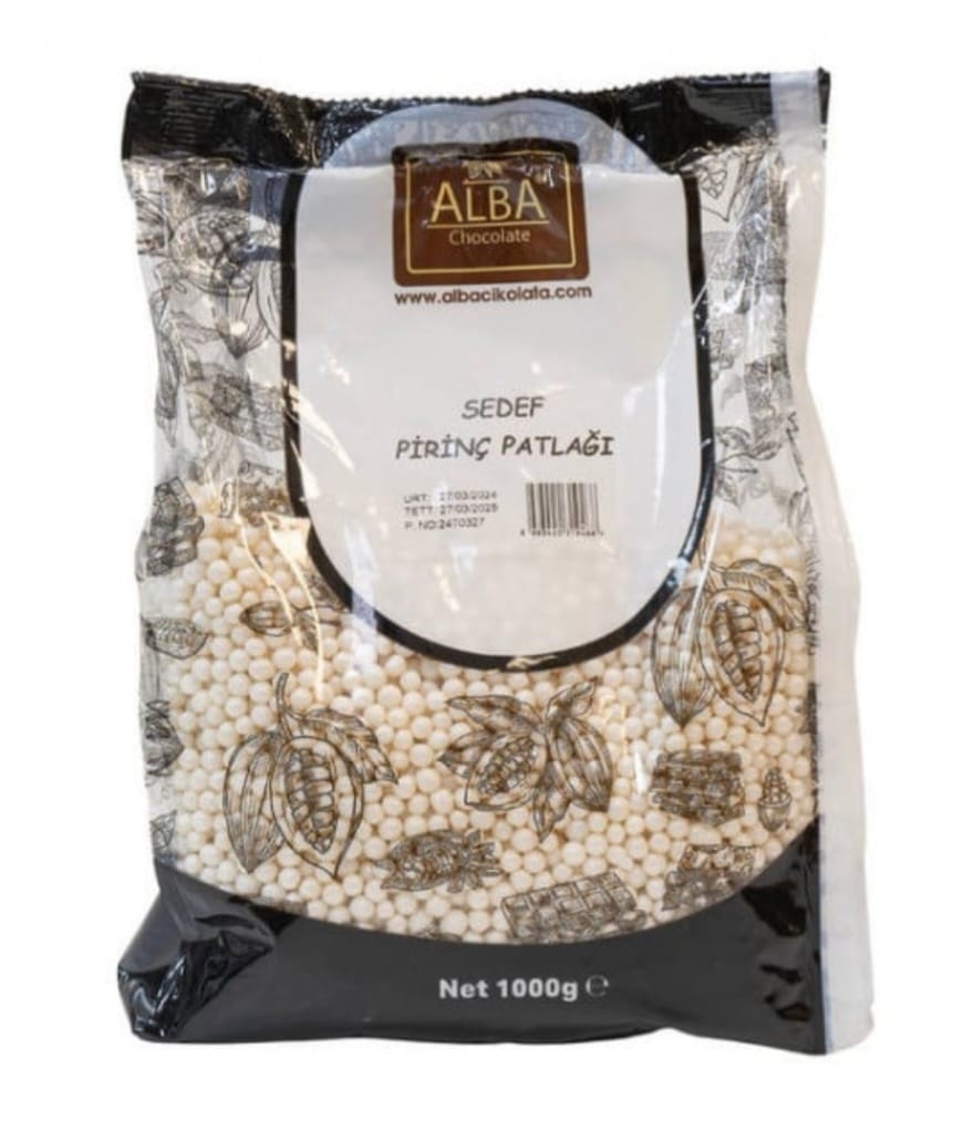 Orez expandat, alb, 4 mm 1 kg