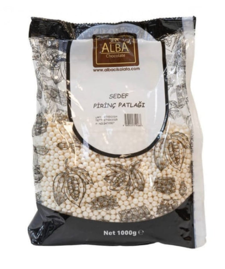 Orez expandat, alb, 4 mm 1 kg