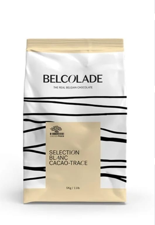 Ciocolata belgiana Alba, Belcolade, 31%, 5 kg